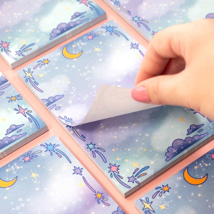 Unicorn Eclipse - Wholesale Notepad - Celestial Galaxy Notepad