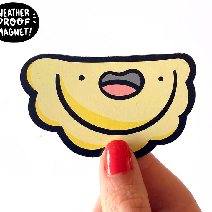 Pierogi väderbeständig magnet för wholesale av Shop Emily M