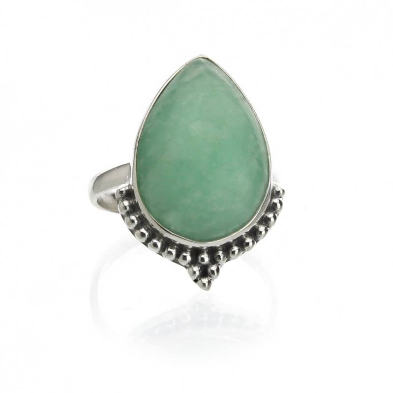 UniArt - Wholesale Cocktail/Statement Ring - Deví Ring, 925 Silver and Semiprecious Stones0