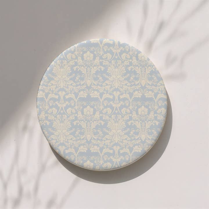 Gia Roma - Wholesale Decorative Tabletop Object - Blue Country Coaster Elegant Grandmillennial Blue Home Decor26