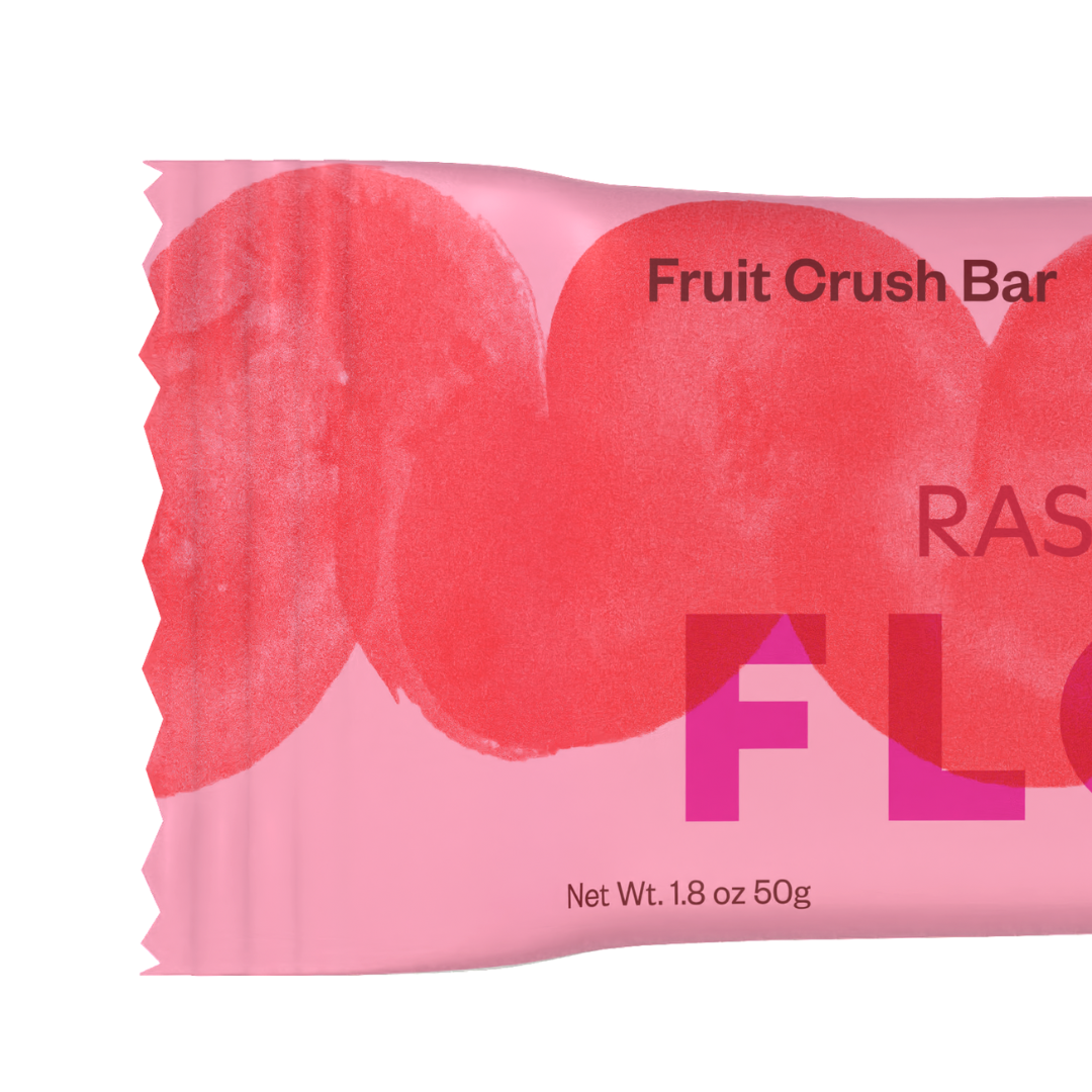 Floura & Co - Wholesale Snack Bar - Raspberry Rose Fiber Snack Bar [10 Pack]
1