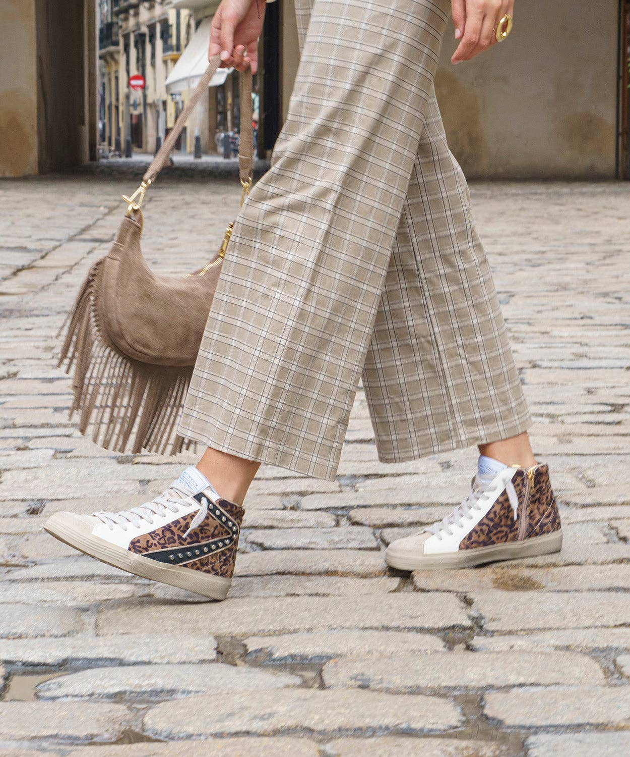 Alliwant - Vendita all'ingrosso Sneakers di tendenza - Donna - Scarpa sportiva leopardata2