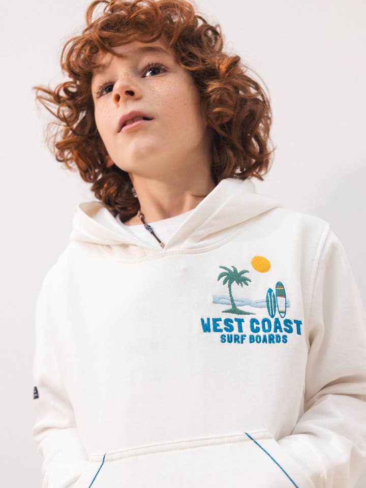 Sweat-shirt brodé (583856-10) pour la vente par Lanidor Kids