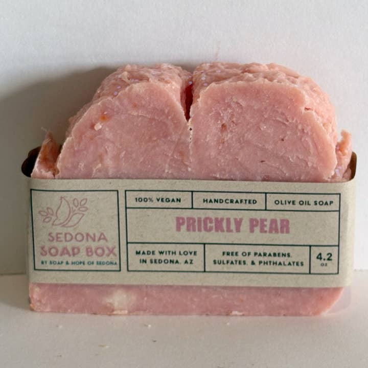 Soap and Hope of Sedona - Wholesale Bar Soap - Prickly Pear4