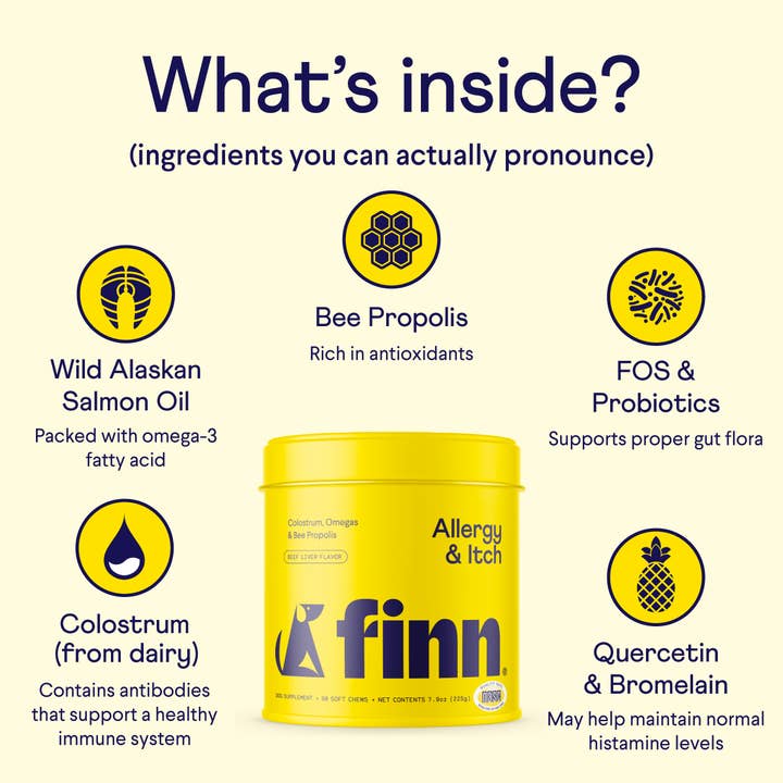 Finn - Wholesale Pet Supplement - Dog - Allergy & Itch