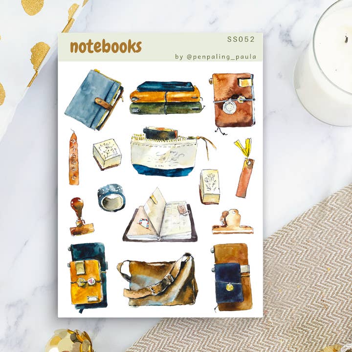 Penpaling Paula - Wholesale Sticker - Notebooks - Sticker Sheet
