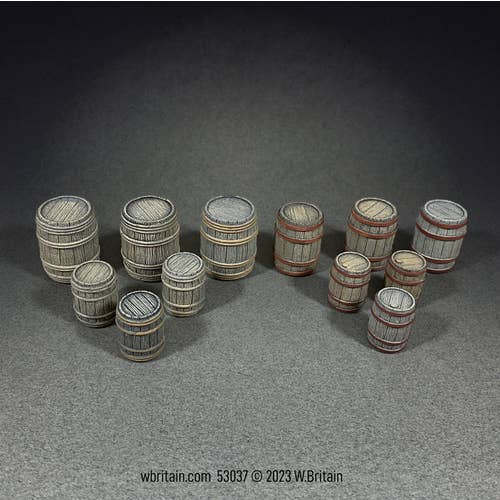53037 - Wet and Dry Cooperage Barrels, 18th-20th Century for wholesale by W.Britain Model Figures