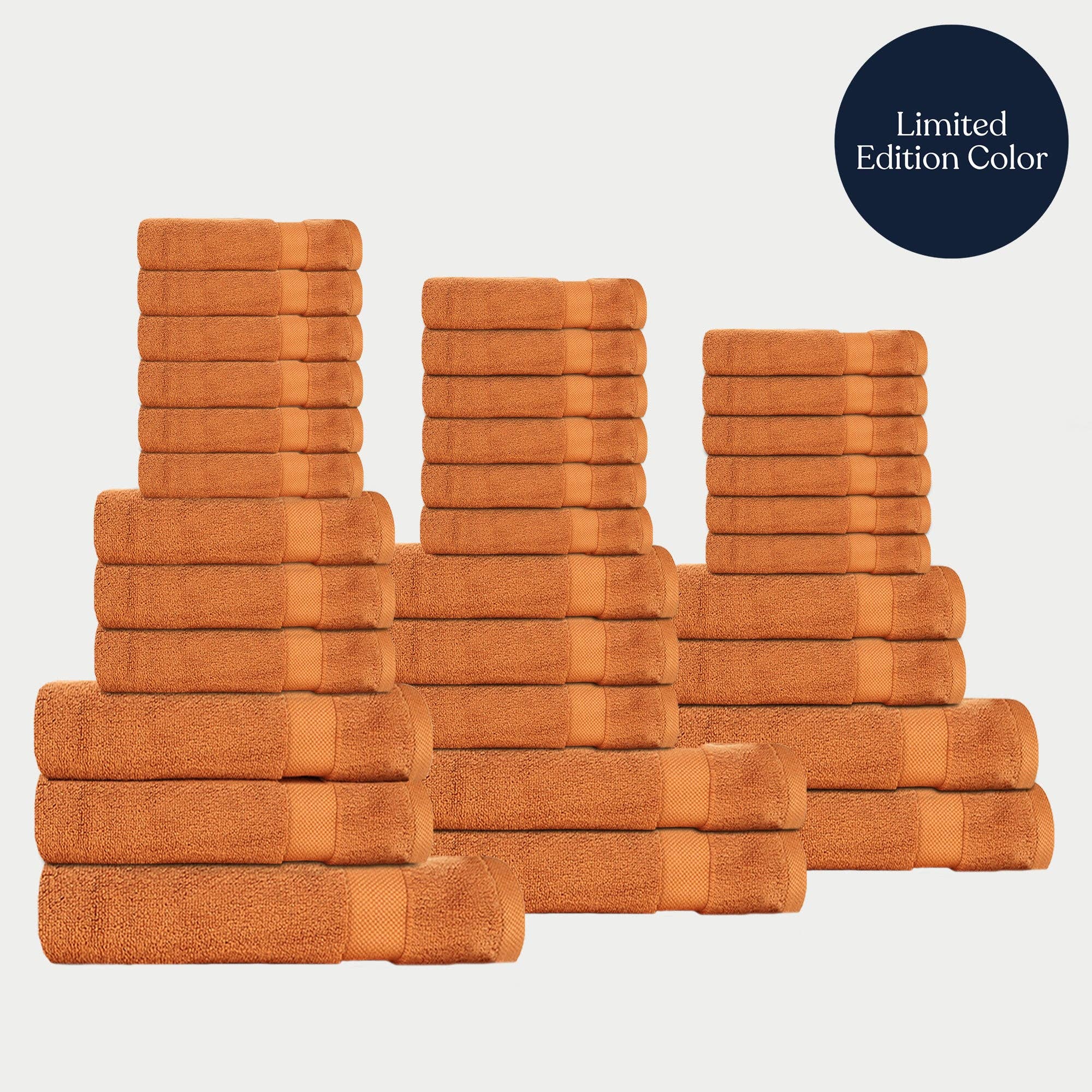 Delara - Wholesale Towel Set - 100% Organic Cotton Quick Dry Starter Bath Set34