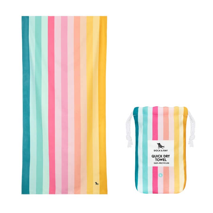 Dock & Bay USA - Wholesale Beach Towel - Dock & Bay Quick Dry Towels - Summer - Coastal Candy