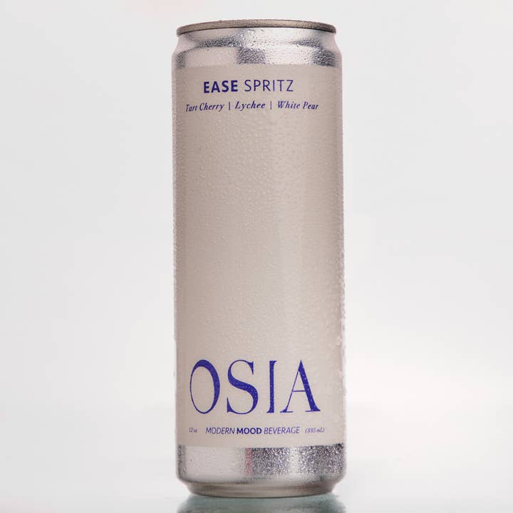 Osia - Wholesale Non-Alcoholic Aperitif/Mocktail - OSIA Ease Spritz | Modern Mood Beverage | 6 packs of 41