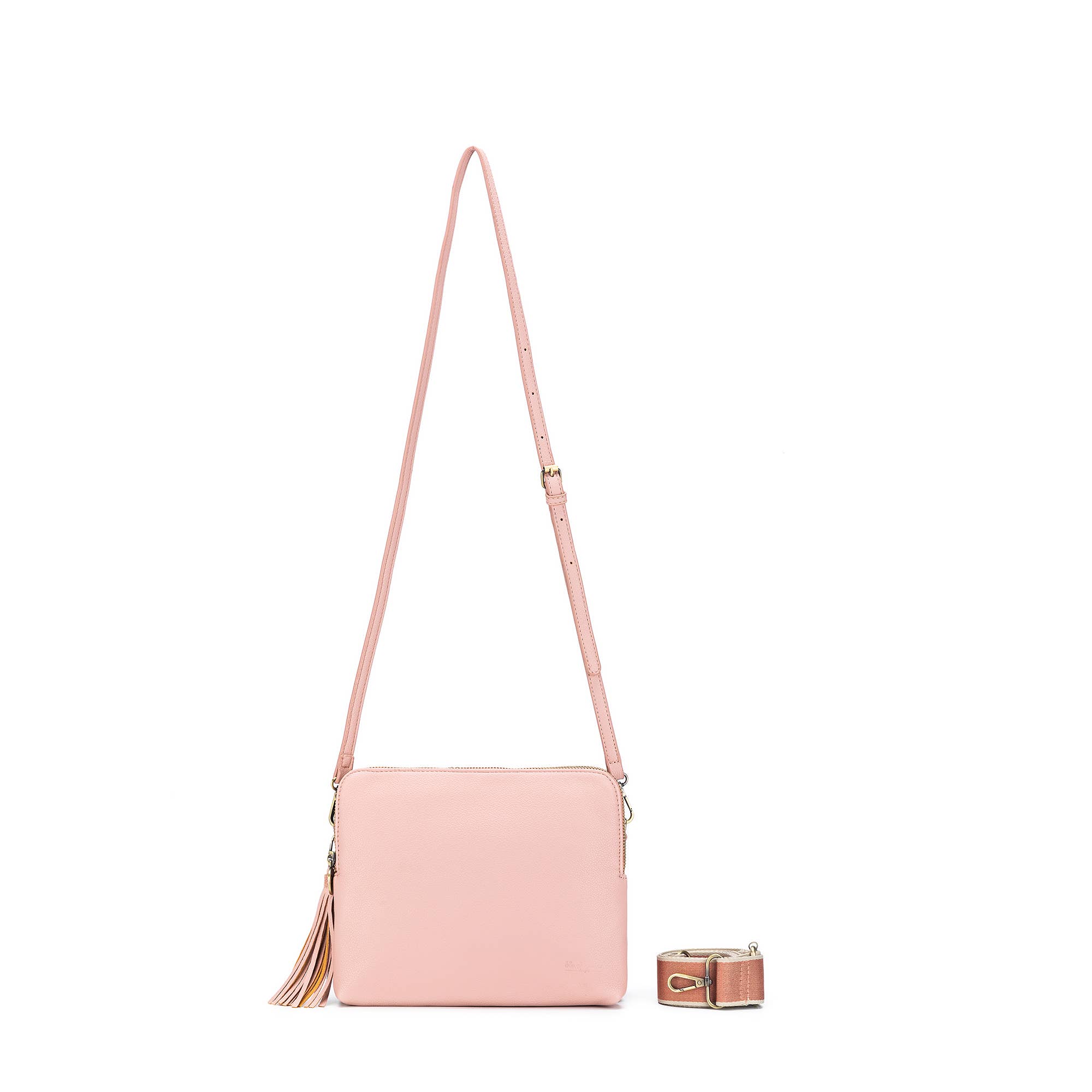 BLACK CAVIAR DESIGNS - Wholesale Crossbody bag – Women's - Parker Pink Crossbody Bag3