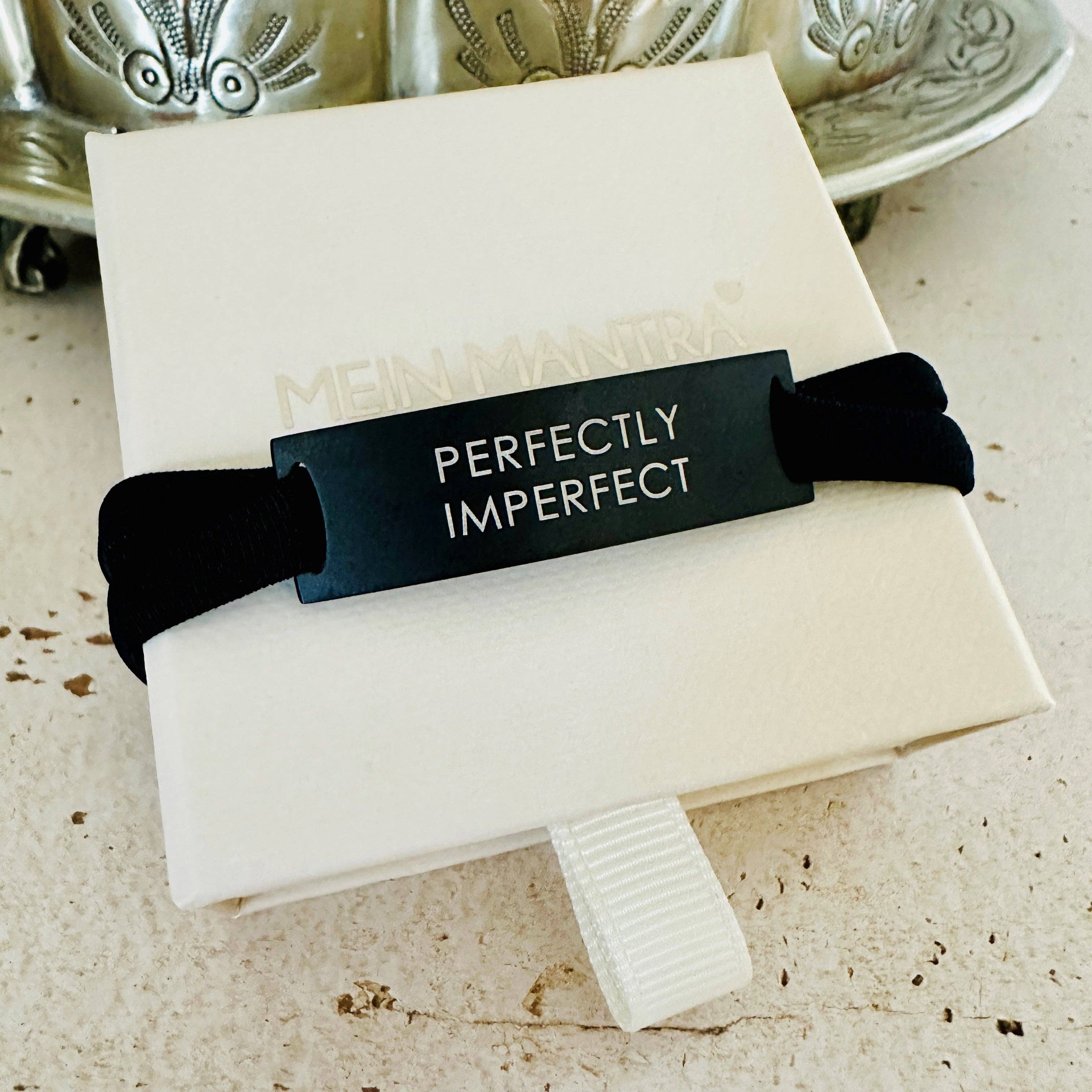 black Feel Free Armband - PERFECTLY IMPERFECT for wholesale on Faire0