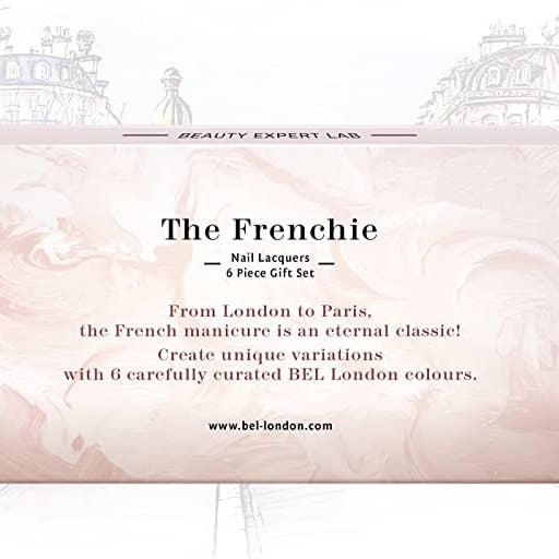 Eveline Cosmetics - Wholesale Nail Polish Set - BEL London The Frenchie Luxury 6 Pack Multi-color Nail Polis