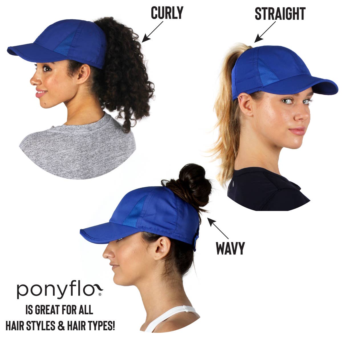 David And Young - Wholesale Baseball Cap - Women's - University of Memphis "M" Ponyflo Officially Licensed Collegiate Hat4