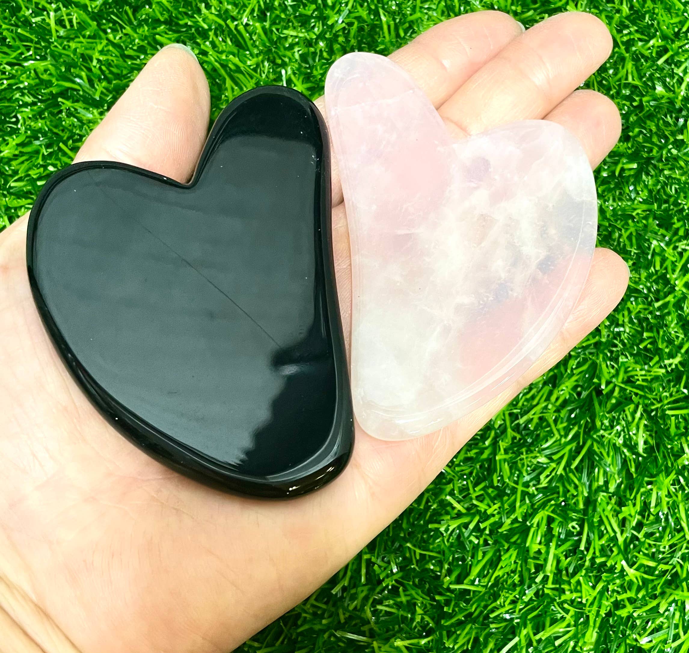 KayleeNYC - Wholesale Gua Sha Tool - Natural Crystal Gua Sha Facial Massage Heart5