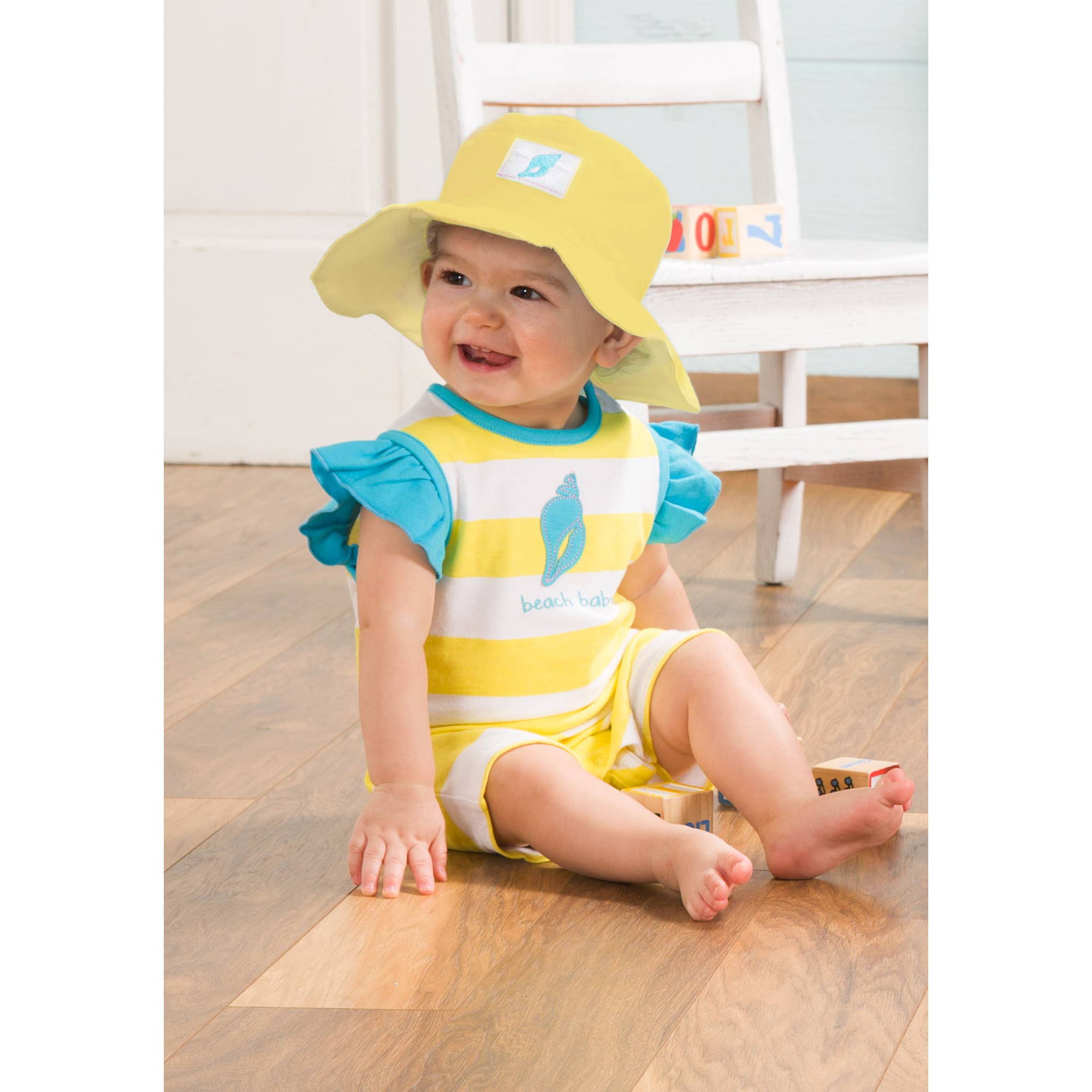 Pavilion - Vente Bob – enfant - Chapeau pour fille de 6 à 12 mois - Bébé Plage2