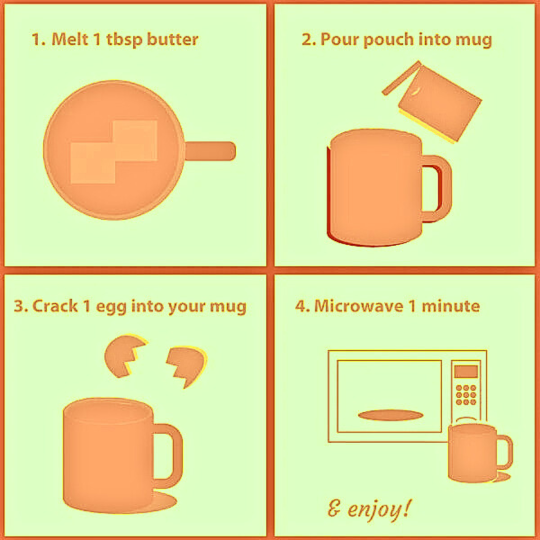 Sweet Logic – wholesale Cake mix – Carrot Mug Cake Quick Mix - Keto, Gluten-Free (10-Pack)3