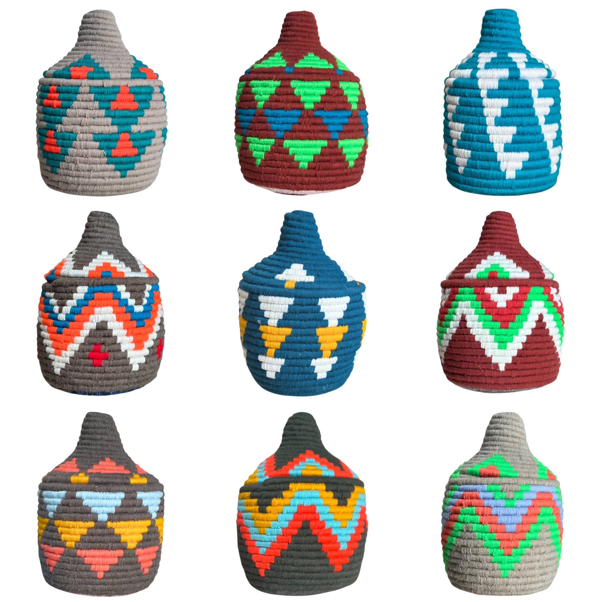 SOUK in the CITY - Vendita all'ingrosso Cestini - Piccoli cestini berberi colorati9