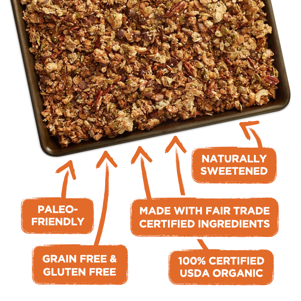 Grandy Organics - Wholesale Muesli - Coconola van donkere chocolade - graanvrije granola2