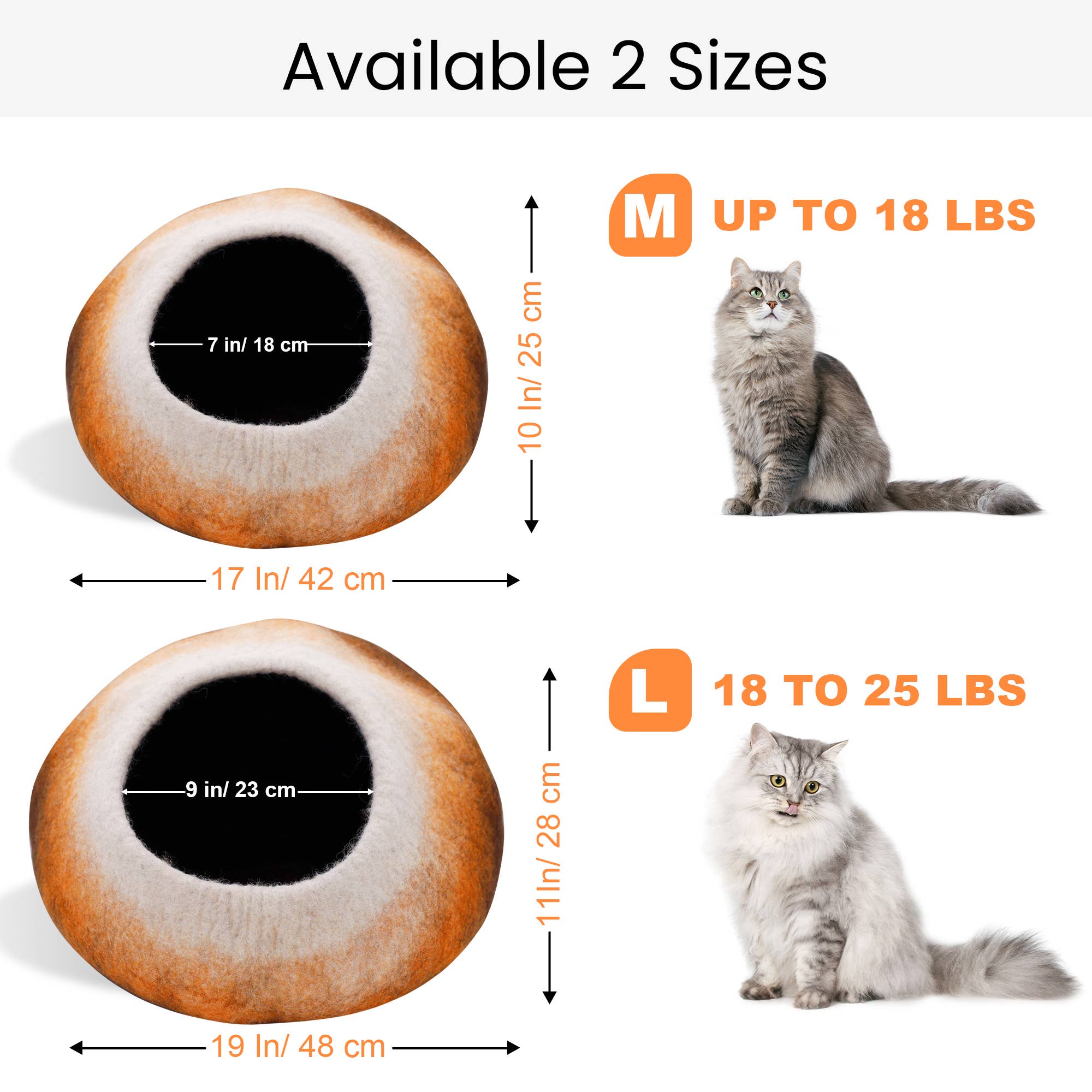 Lungta Imports – casota - Gato e cão por atacado – Caverna para Gatos de Lã Tingida à Mão / Cama e Casa Quente para Gatos15