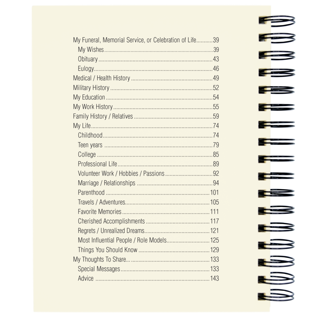 Journals Unlimited - Wholesale Journal/Diary - When I'm Gone Journal - Final Wishes (Kraft)3