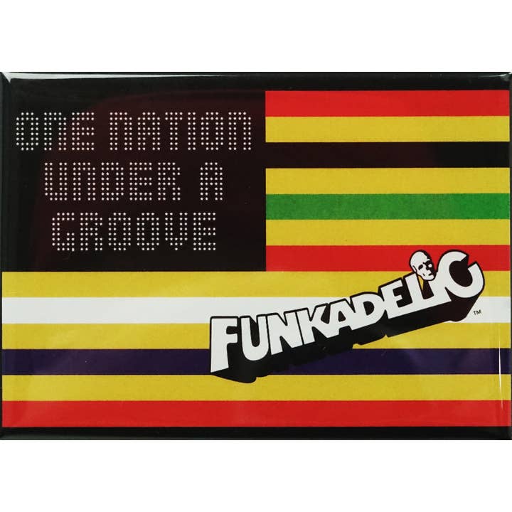 Imán - Funkadelic - "Una Nación Bajo Un Groove" Bandera Música para venta al por mayor de Square Deal Recordings & Supplies