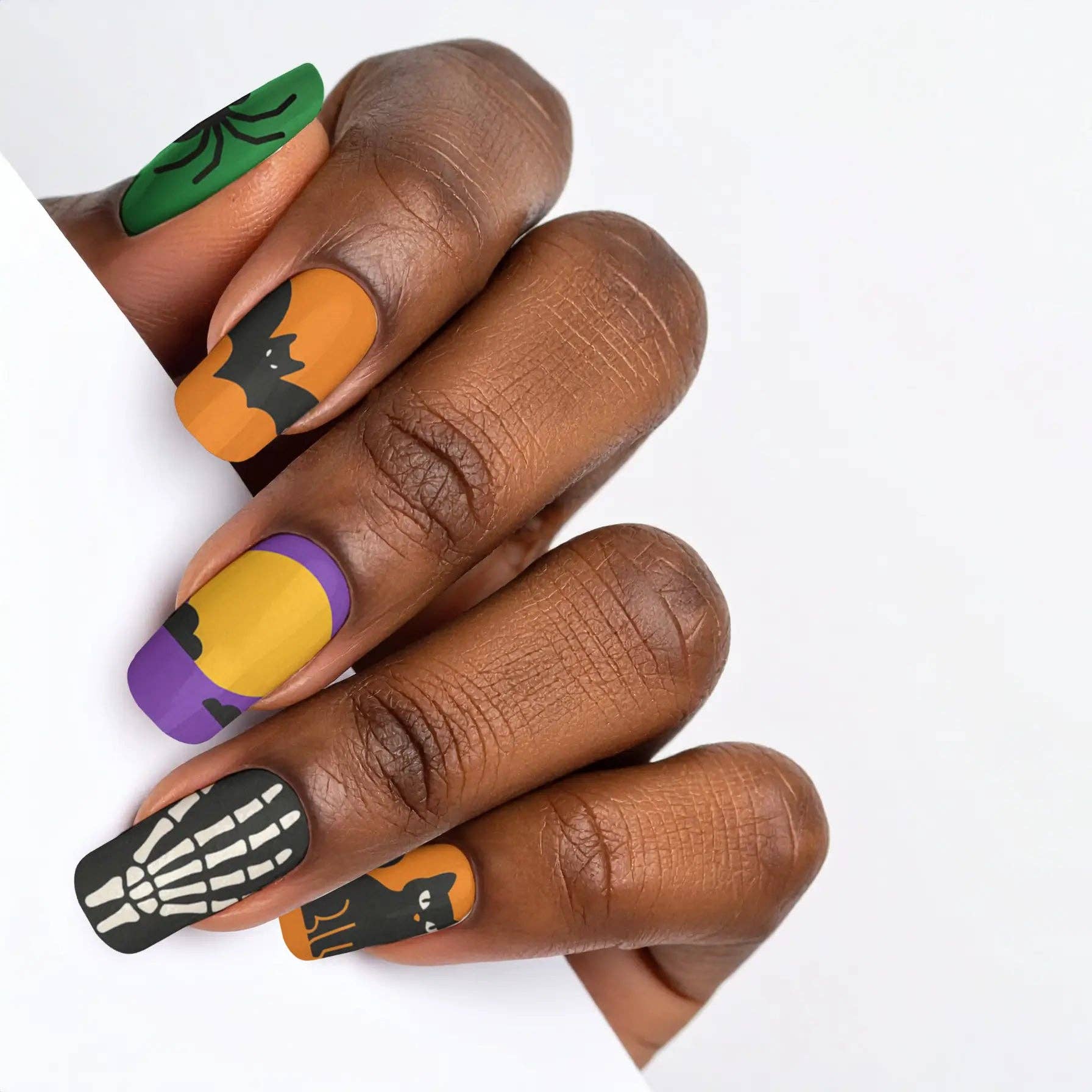 FYNE BODY - Wholesale Press-on/fake nails - Eclipse Enchantment Black Halloween Press-On Nails94