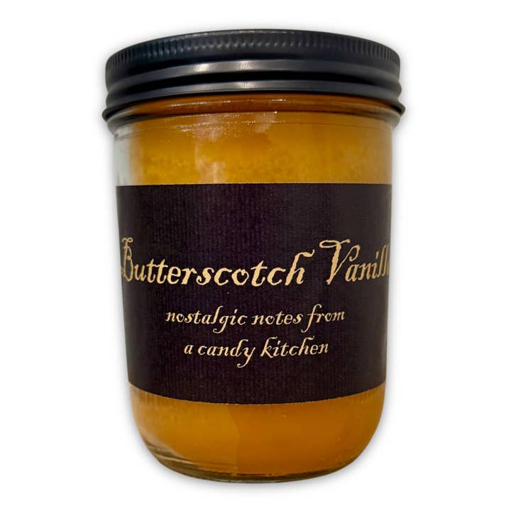 Vainilla de Caramelo | Tarro Mason de 16oz para venta al por mayor de Black Label Candles