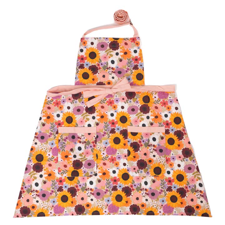 Rainbow Garden Apron for wholesale by Elyse Breanne Design