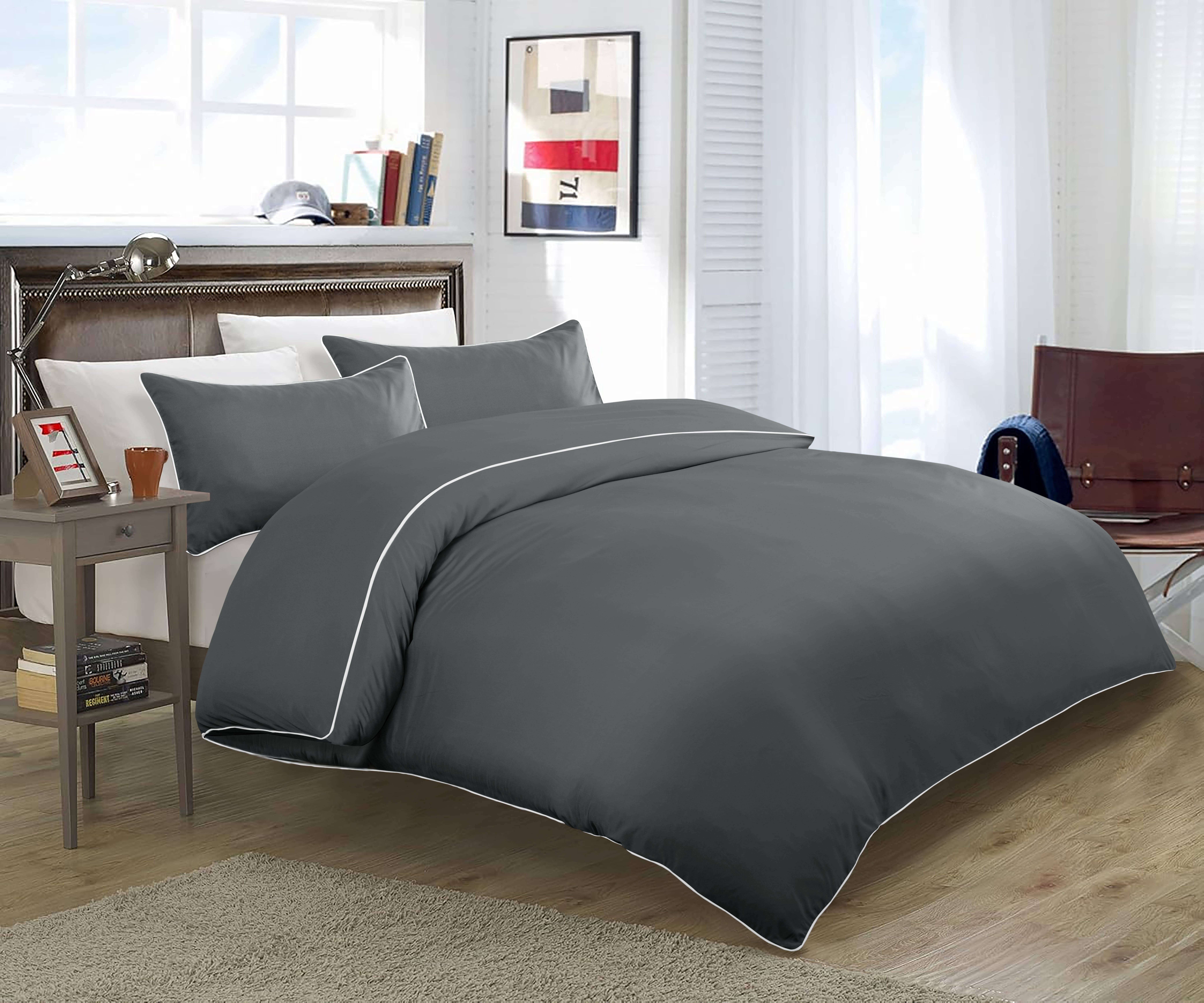 Cotton Passion – wholesale Bedding set – Duvet Cover Set Luxury Piping Ultra Soft Duvet Comforter Set9