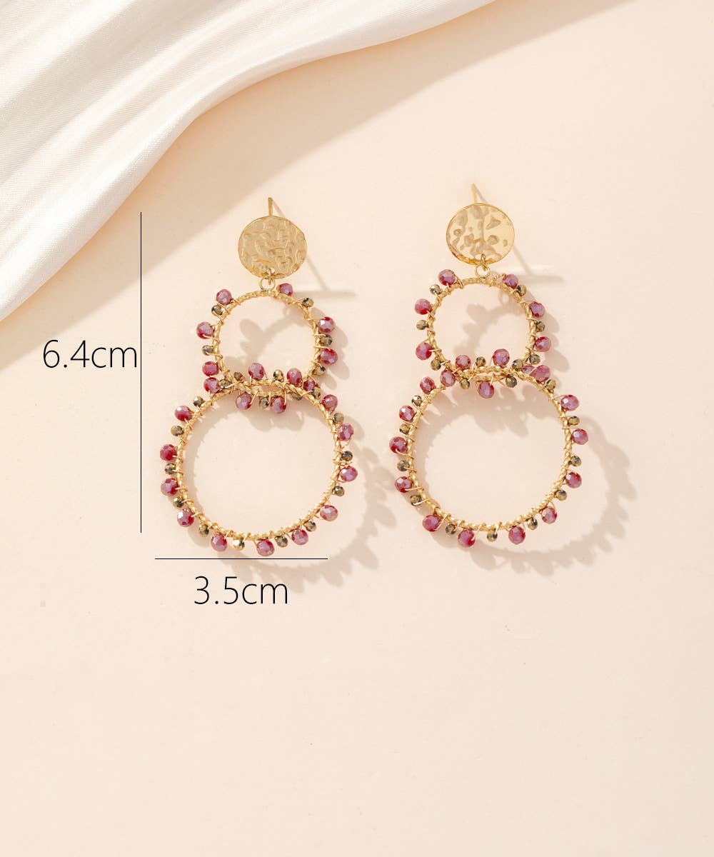 Blossom bijoux - Wholesale Dangle Earrings - 24BOA014 Stainless Steel Stud Earrings1