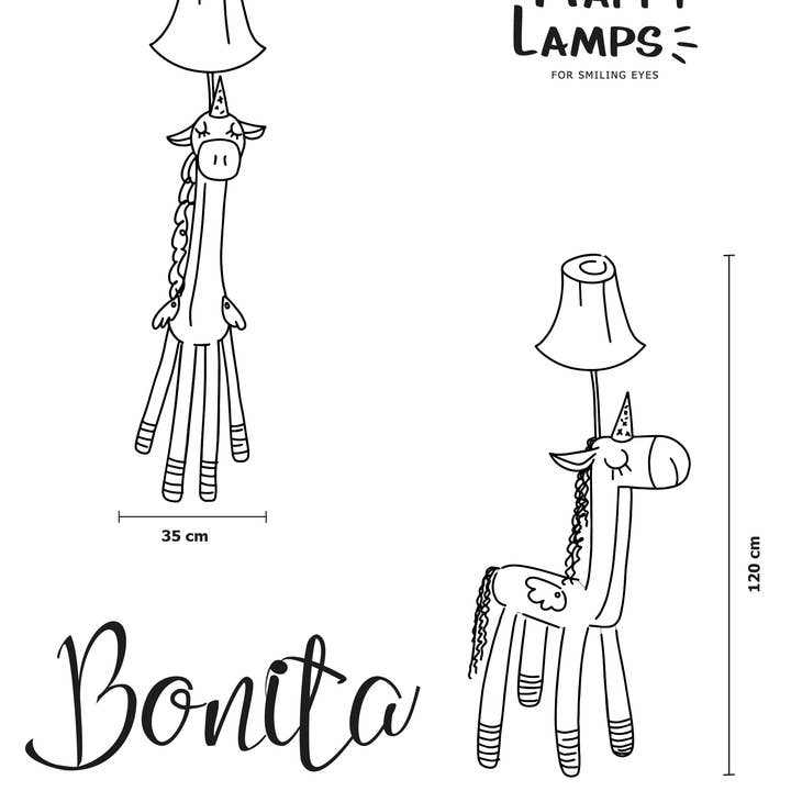 Happy Lamps - Wholesale Figurine Lamp - Bonita the unicorn5