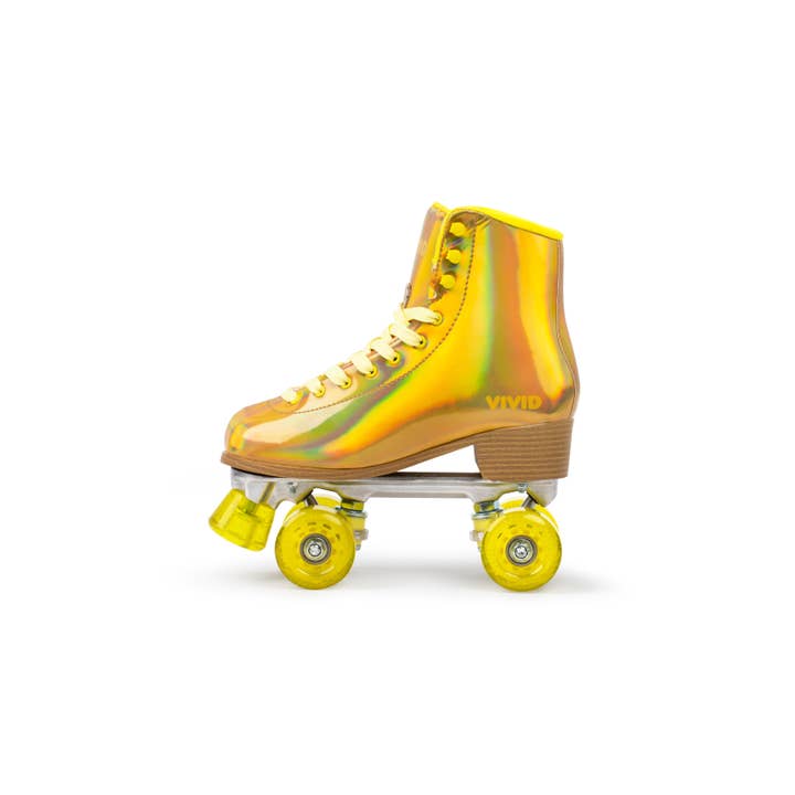 Vivid Skates – Großhandel Sportliches Zubehör – Vivid Skates Gold Prisma Rollschuhe