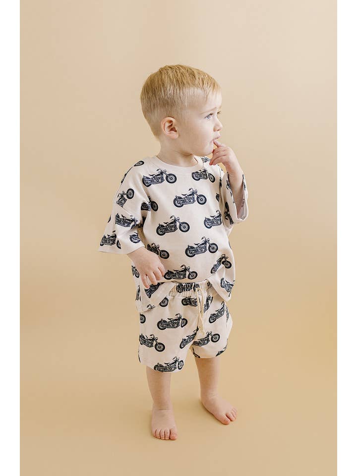 Lucky Panda Kids - Wholesale Top & Short Set - Kids - Shorts Set | Born to Ride11