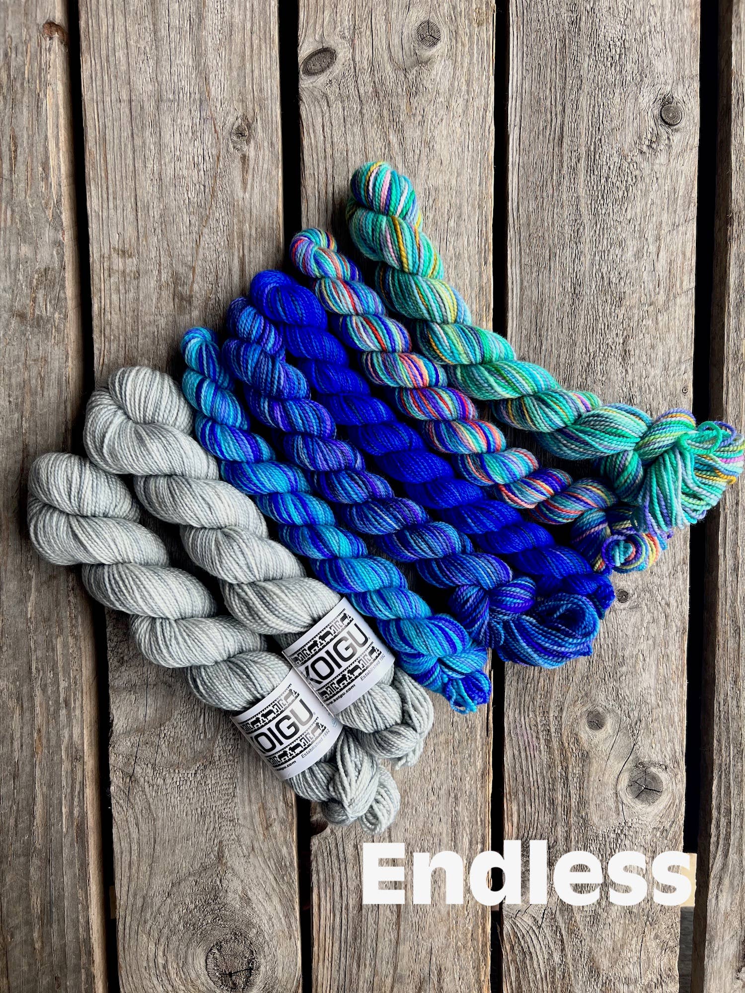 Koigu Wool Designs - Wholesale Knitting/Crochet Supplies - Vestiges Shawl Yarn Packs3