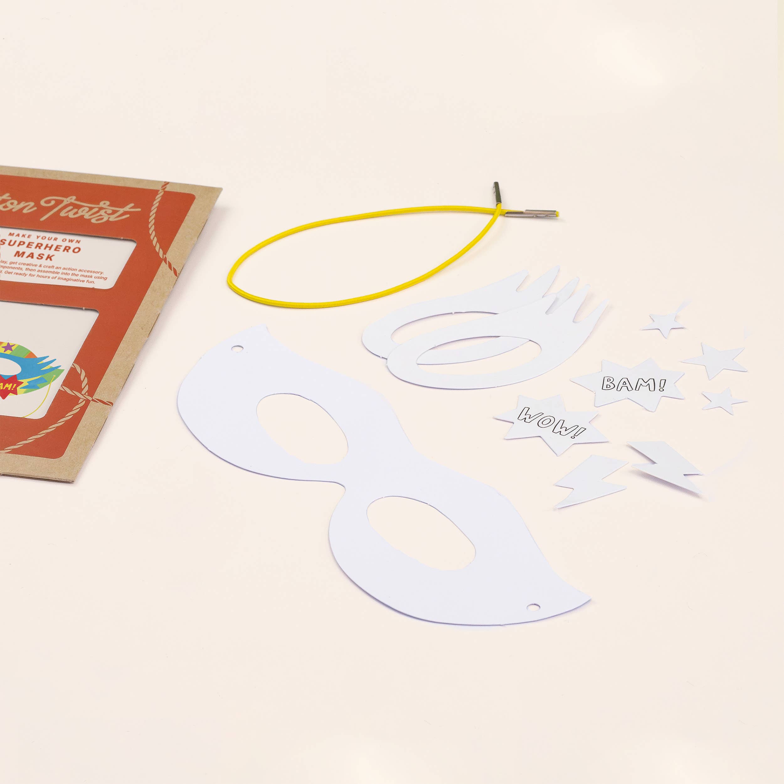 Cotton Twist (USA DUTIES PAID) - Wholesale Doe-het-zelf-knutselset - Kinderen - Maak je eigen superheldenmasker4