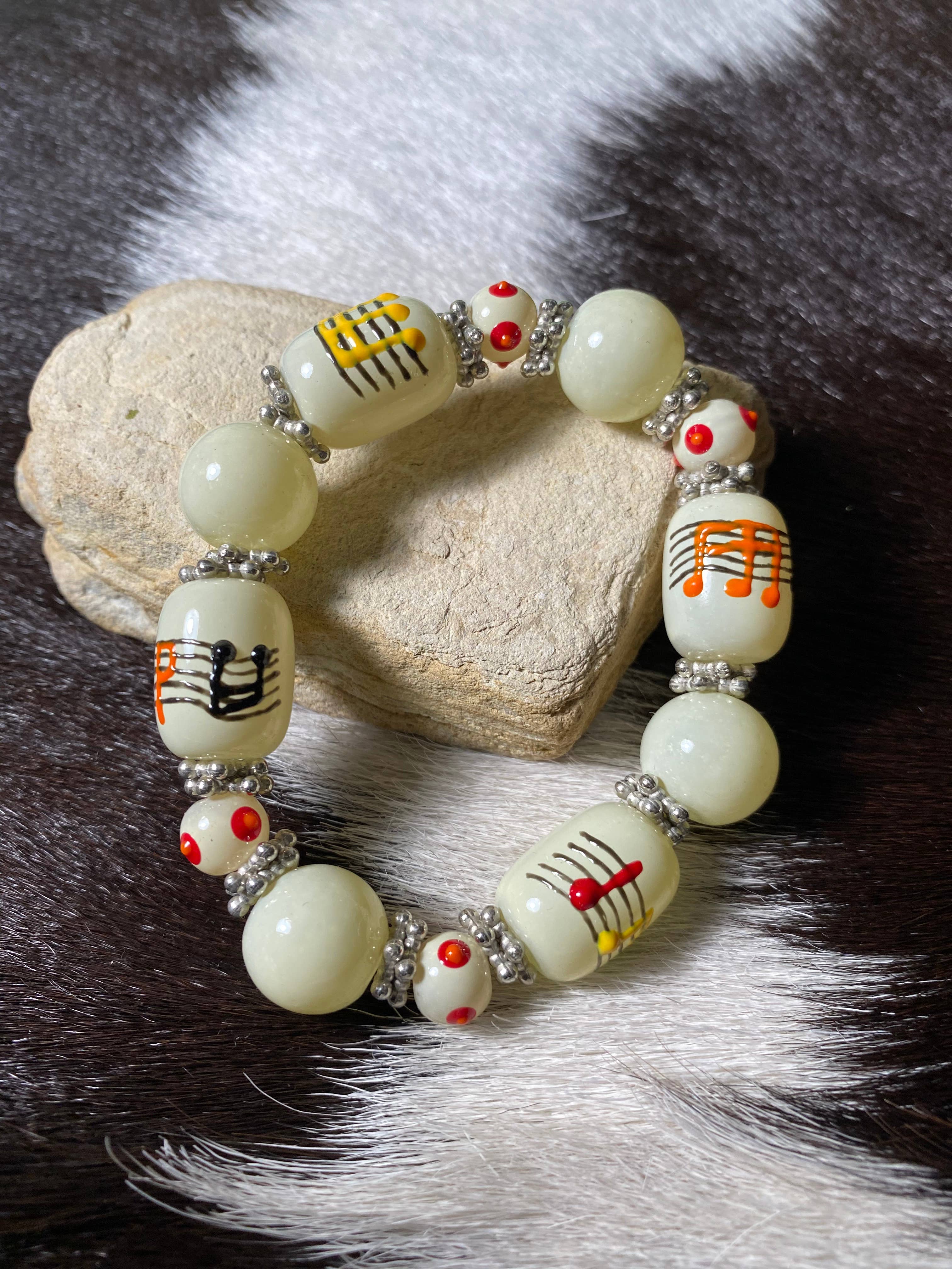 Fiona Accessories – wholesale Pärlarmband – Piano Music Note Beaded Armband, Skäl Lärare Gåvor5