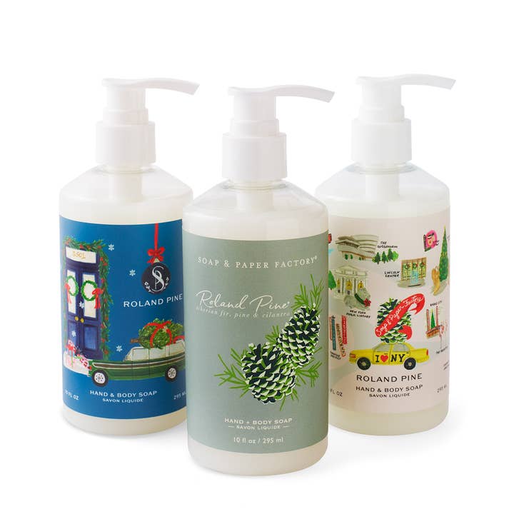 Soap & Paper Factory - Wholesale Hand Soap/Wash - Roland Pine Hand & Body Wash2
