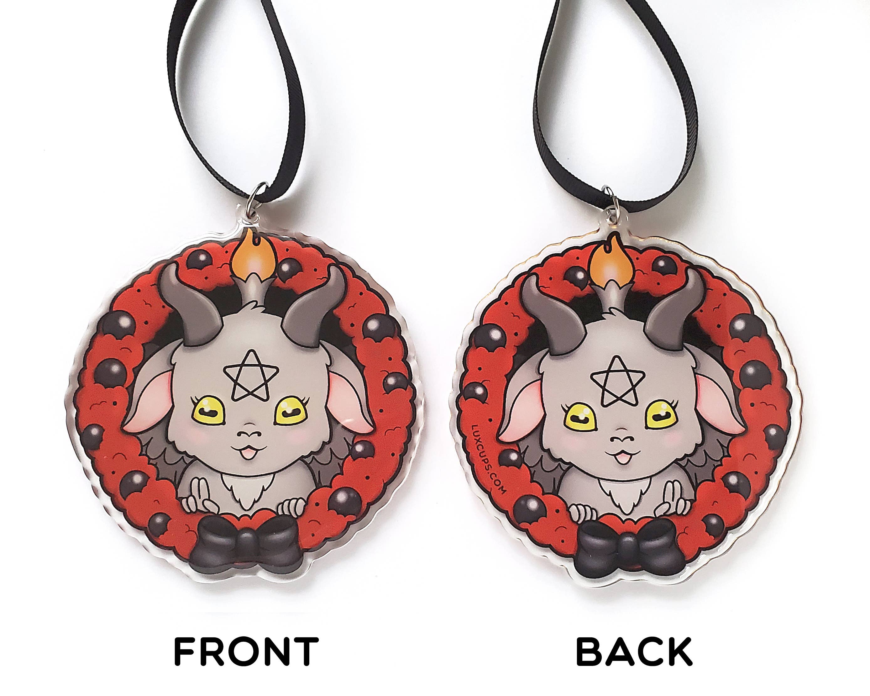 LuxCups Creative - Wholesale Ornament - Baphomet Ornament2