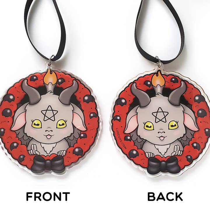 LuxCups Creative - Wholesale Ornament - Baphomet Ornament2