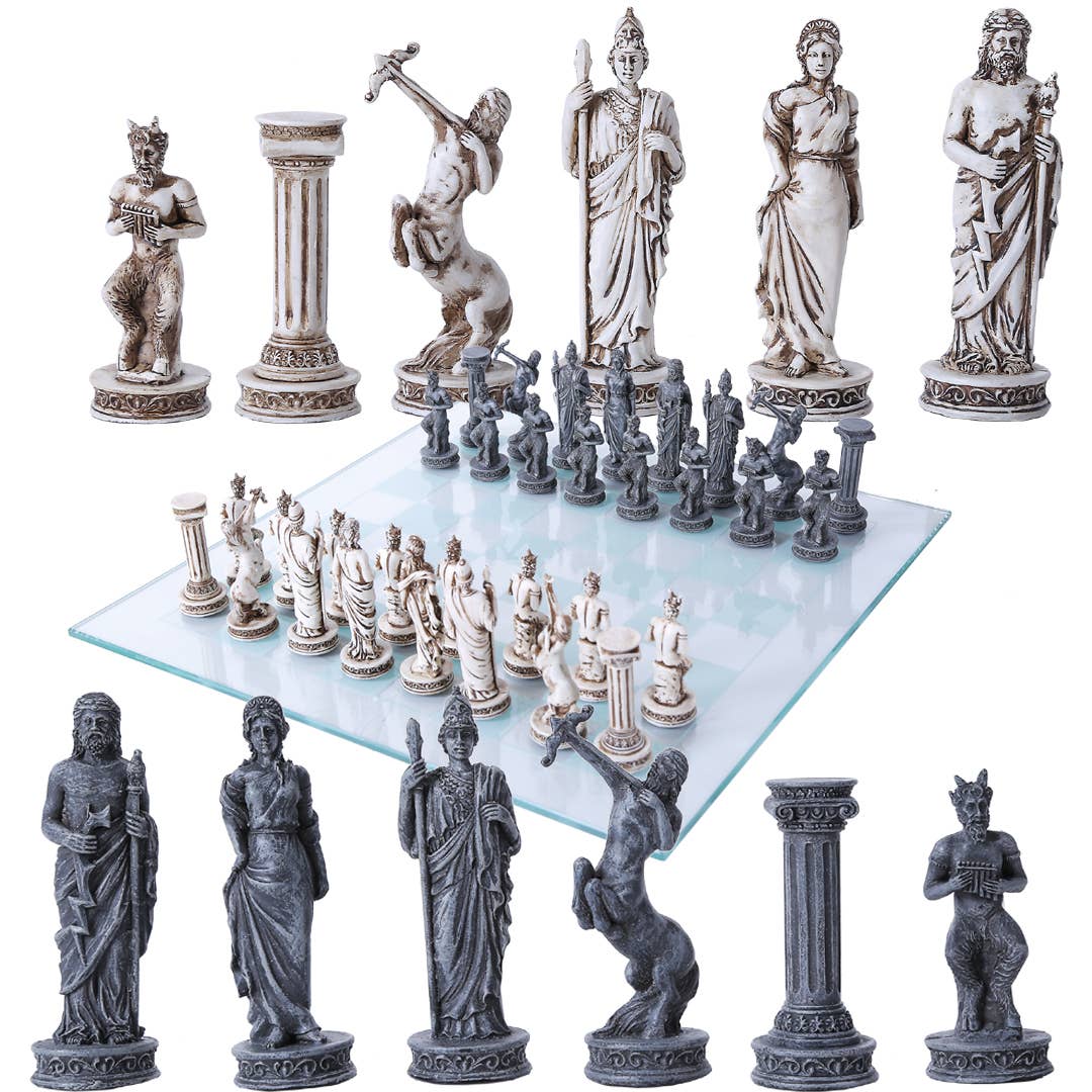 Pacific Trading – wholesale Board game – Chess Set - Greek Mythology0