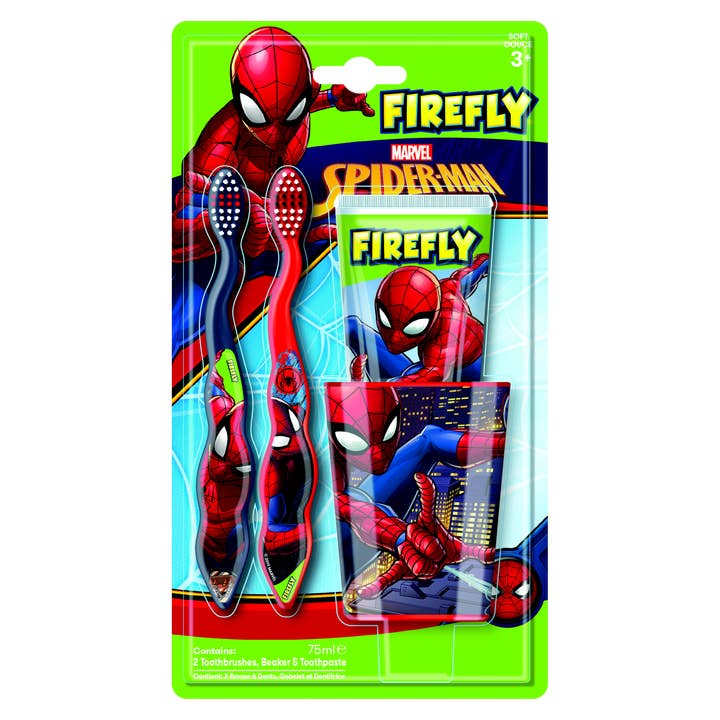 Spiderman FIREFLY Dental Set for wholesale by Jactal