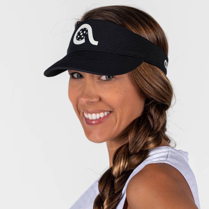 Player Visor (Unisex) - Jet Black for wholesale by AVI