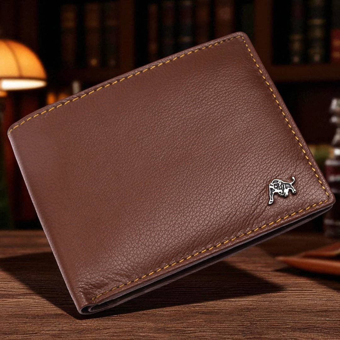 SPORTGIFTZ – wholesale Wallet - Men’s – WILDBUFF Mens Brown Leather Wallet Timeless Everyday Wallet, Gift Ready1
