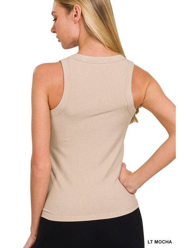 Vanilla Monkey - Wholesale Tank Top - Women's - Ribbed Scoop Neck Tank Top