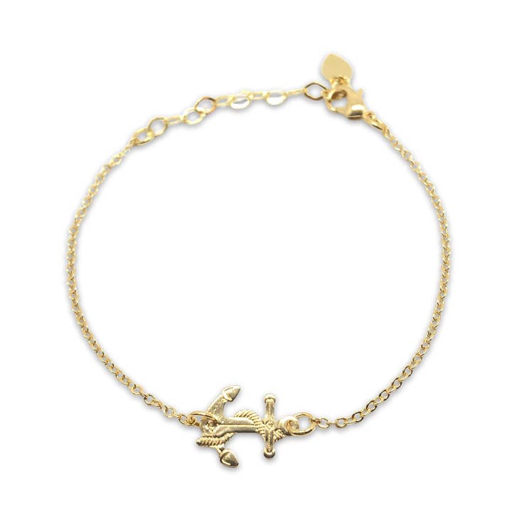 Goldarmband ANCHOR vergoldet, 18 Karat | Gold & Mary für den Großhandel von ZOA Lifestyle | Home of Bracelets