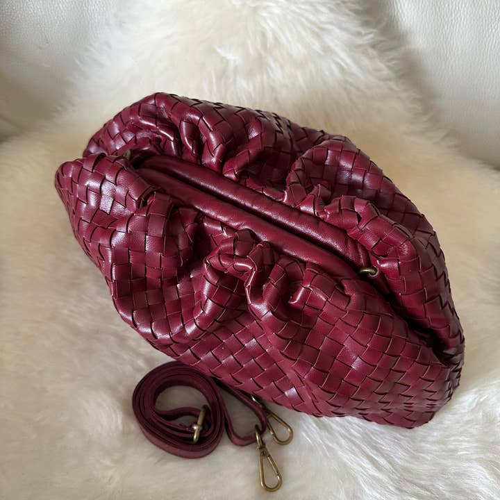 Zhade - Wholesale Clutch Bag - Women's - POUCH NAPPA weave -large5