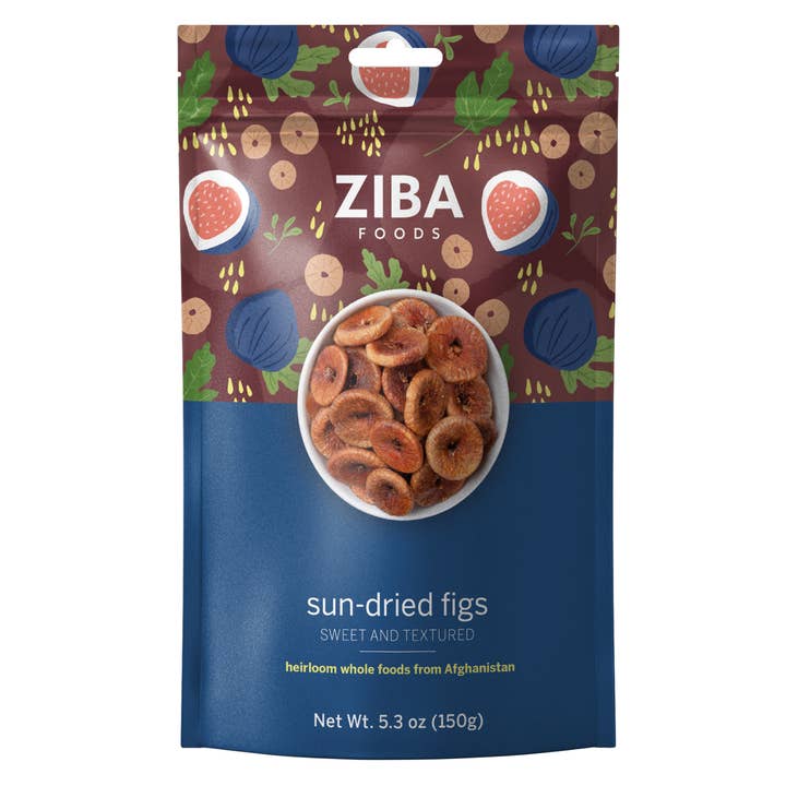 Sun-dried Figs, Vegan* 5 oz for wholesale by Ziba Foods