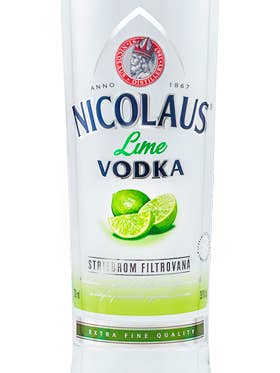 St. Nicolaus Lime Vodka (700ml) for wholesale by Skull X/ Skinny Witch