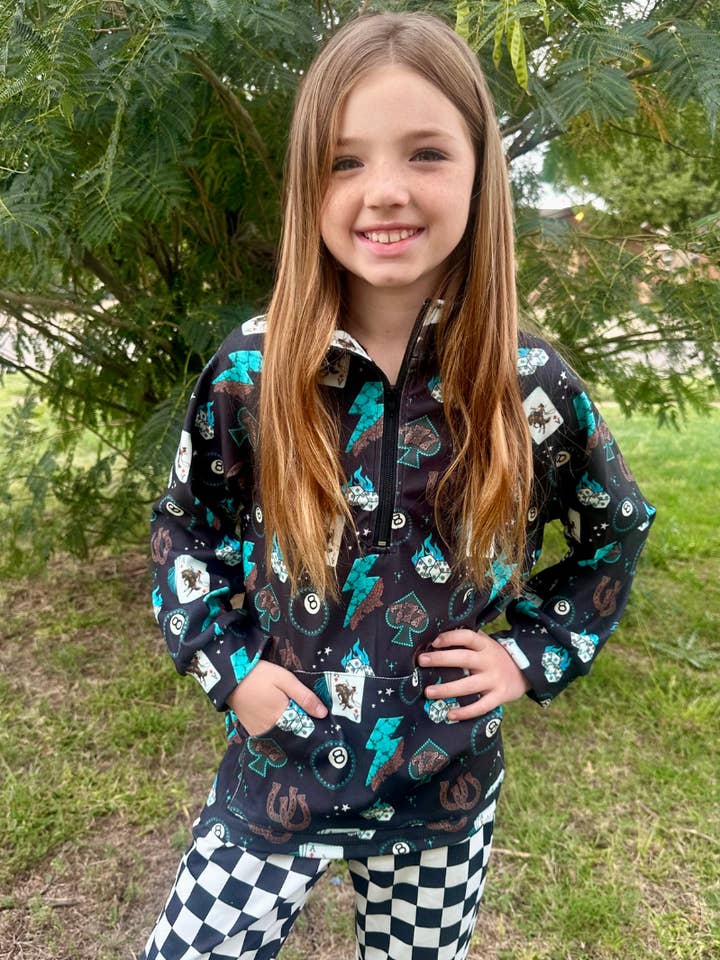 Cowgirl Charm Kids Pullover for wholesale by Sterling Kreek